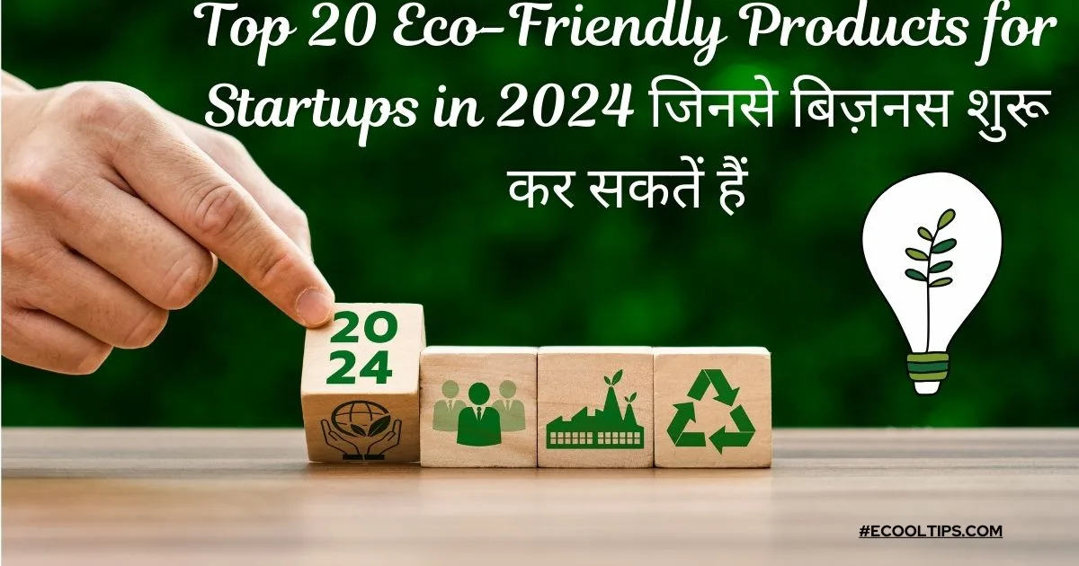 Top 20 Eco-Friendly Products for Startups in 2024
